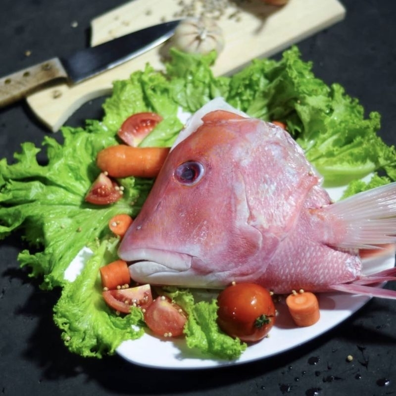 

Kepala Kakap Merah 2KG