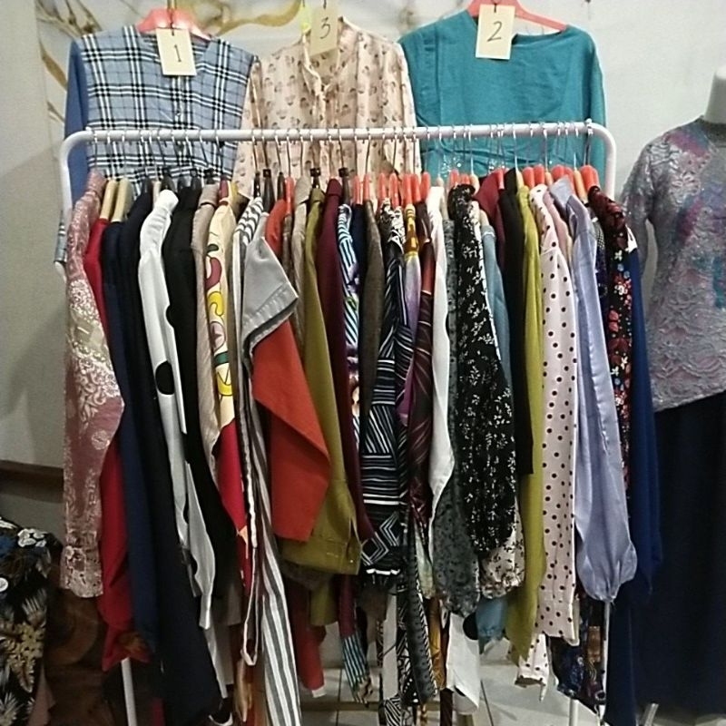 [10 pcs] Paket usaha baju atasan wanita kekinian