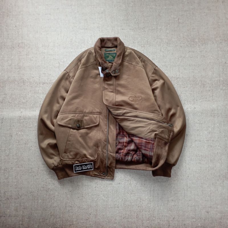 JACKET HARINGTON GULK CLUB ORIGINAL 100%_ M BOXY (MULUS)
