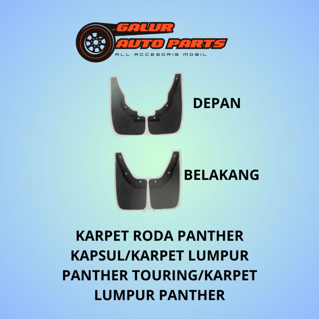 KARPET RODA PANTHER KAPSUL/KARPET LUMPUR PANTHER TOURING/KARPET LUMPUR PANTHER