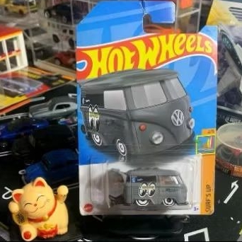 HOTWHEELS KOOL KOMBI MOONEYES ABU GREY