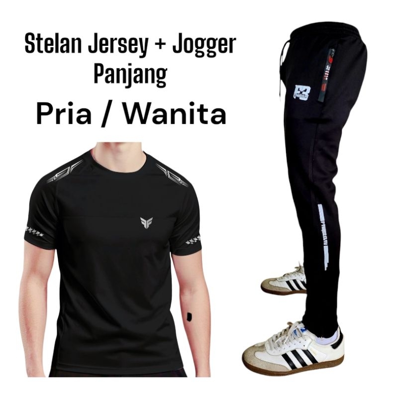 BAJU LARI 1 SET PRIA WANITA F02
