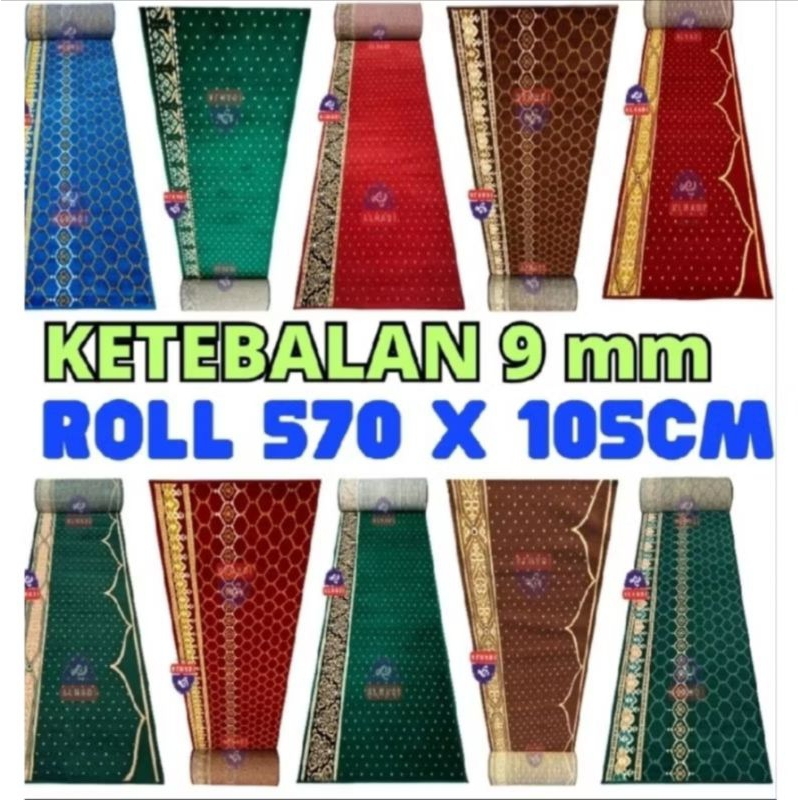 Sajadah Roll / Karpet  Masjid / Karpet Musholla