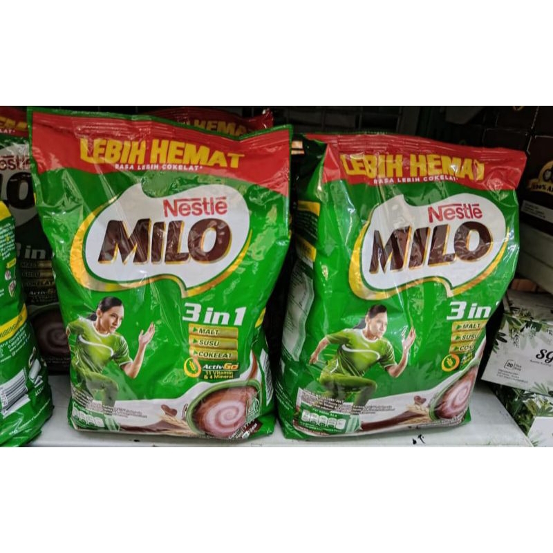

SUSU MILO 3 IN 1 UKURAN 790gr