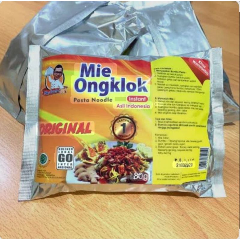 

Mie ongklok instan khas WONOSOBO LEZAT!!