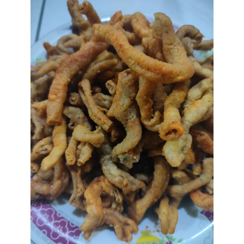 

kripik usus pedas kriuk gurih 250 gram