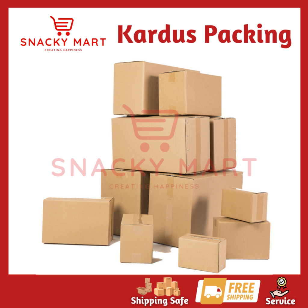 

Kardus Packing / Kardus Tambahan Fragile - Snacky Mart