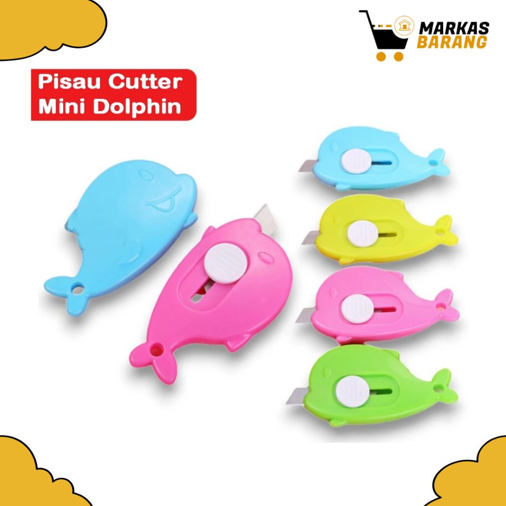 

Cutter Dolphin Mini Warna Pembuka Paket Praktis
