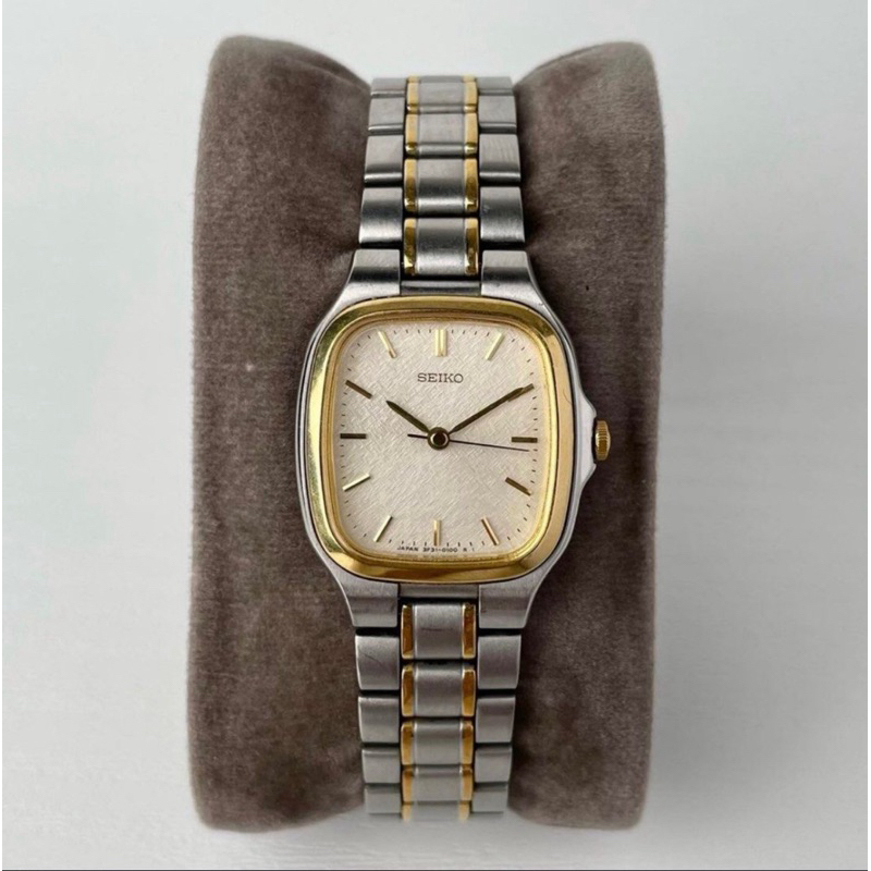 seiko vintage dual tone