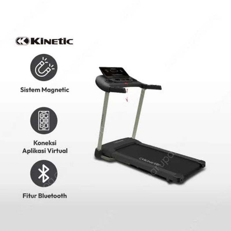 Treadmill Kinetic Motorized Smart 2Hp, 15P
