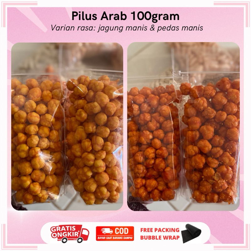 

PILUS ARAB 100GRAM | PILUS ARAB PEDAS MANIS & JAGUNG MANIS