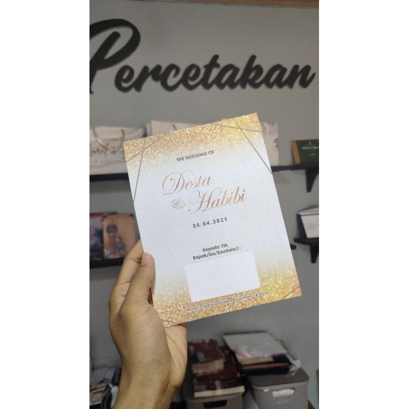 Undangan Single Soft Cover