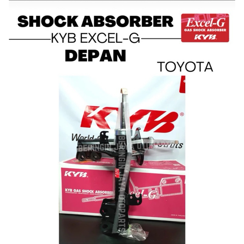 SHOCKBREAKER DEPAN ALL NEW COROLLA ALTIS 2013-2016 KAYABA EXCEL G JAPAN