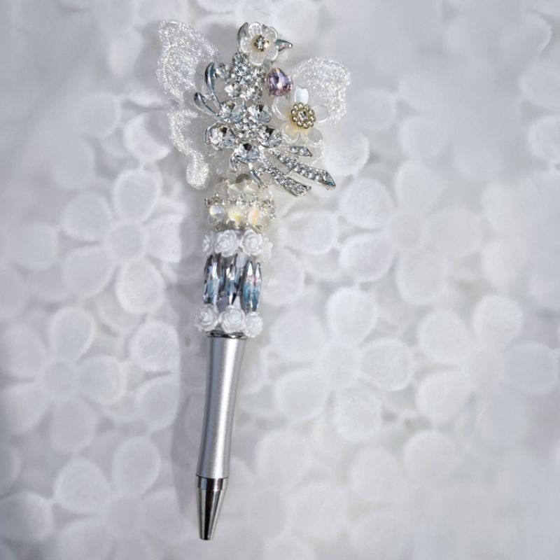 

pulpen kupu kupu bunga fancy