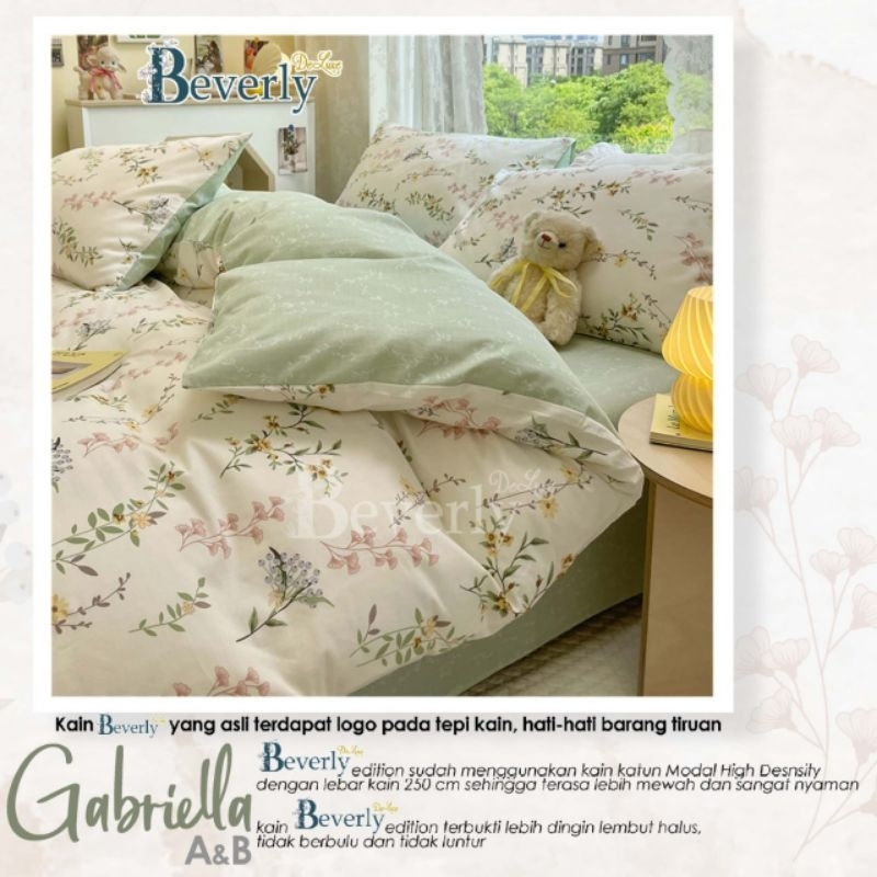 Kain Katun Motif Gabriella Bahan Sprei Katun Beverly