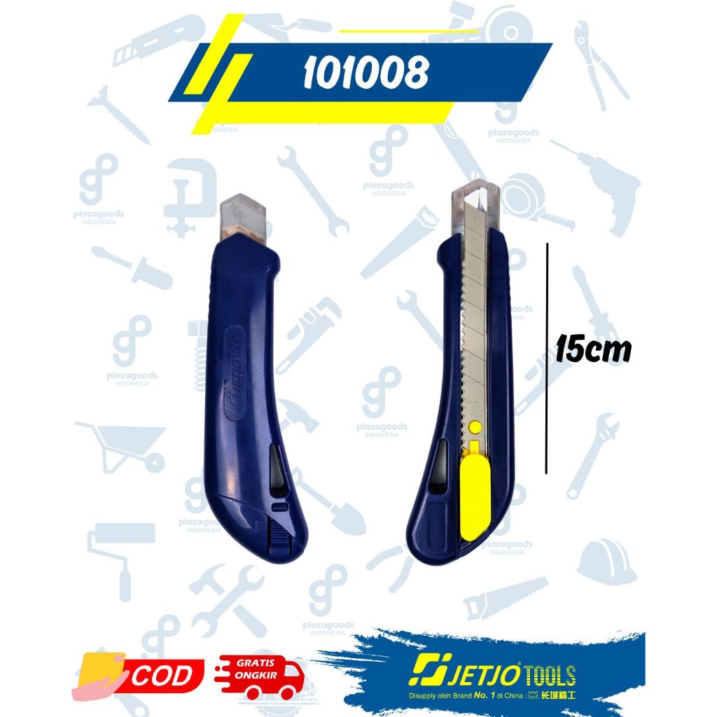 

Pisau Cutter Jetjo Tools Utility Knife Cutter Jetjo Tools