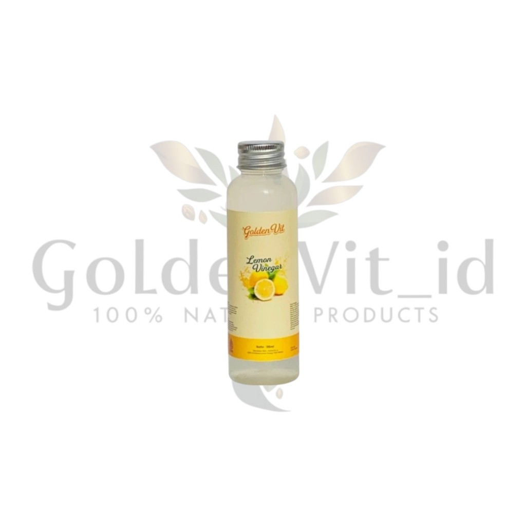 

Goldenvit cuka lemon organik with mother 100 ml lemon vinegar