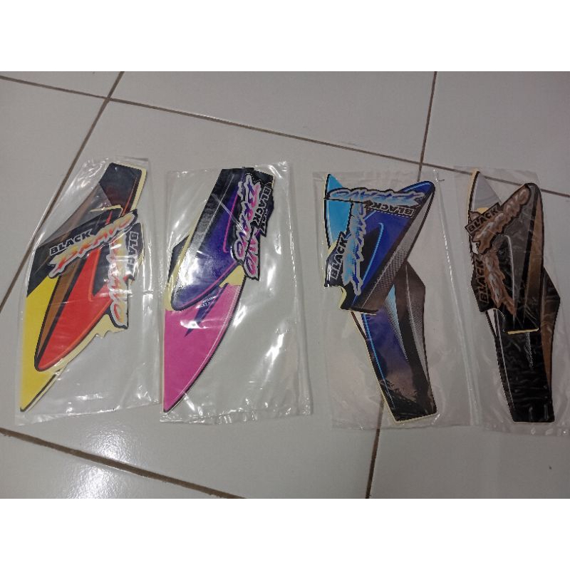striping stiker suzuki bravo tahun 1996