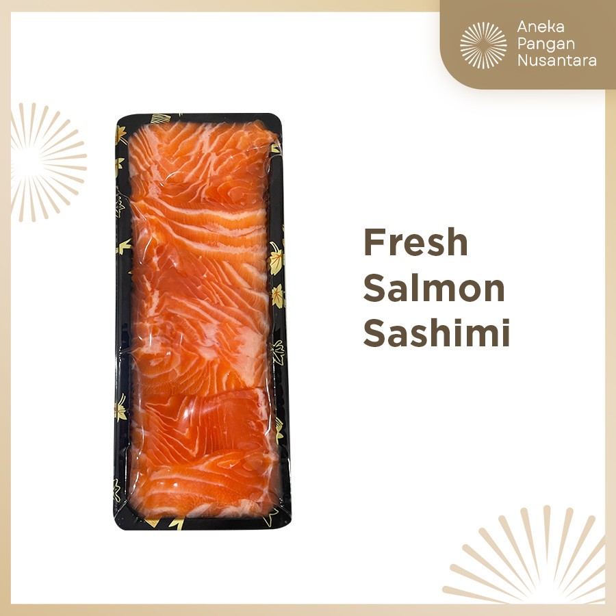 

Fresh Salmon Sashimi Platter - 200 Gram