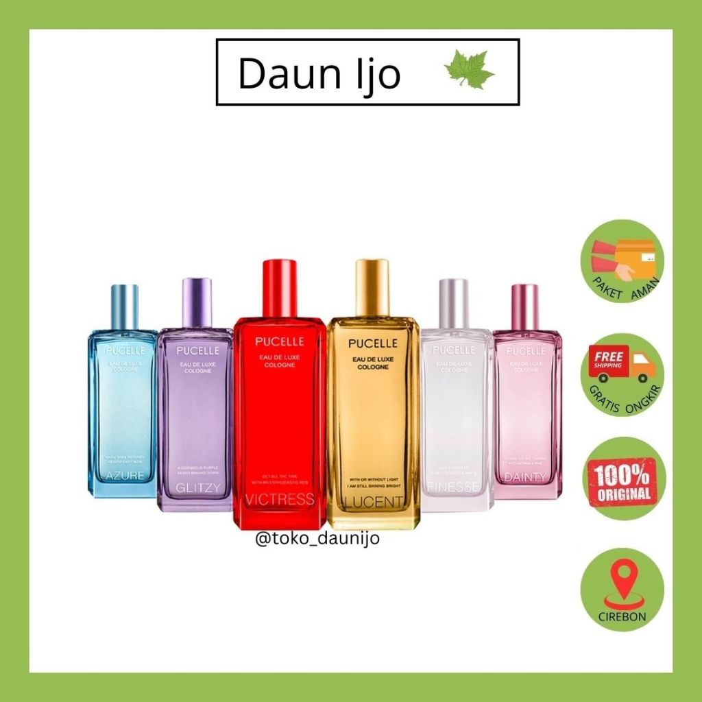 PUCELLE EAU DE LUXE COLOGNE 100ml