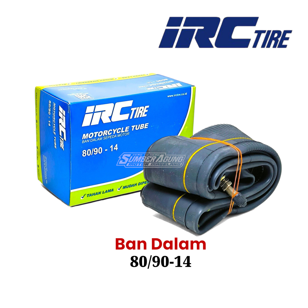 BAN DALAM IRC 80/90-14 BAN DEPAN BEAT VARIO BELAKANG MIO ORIGINAL IRC