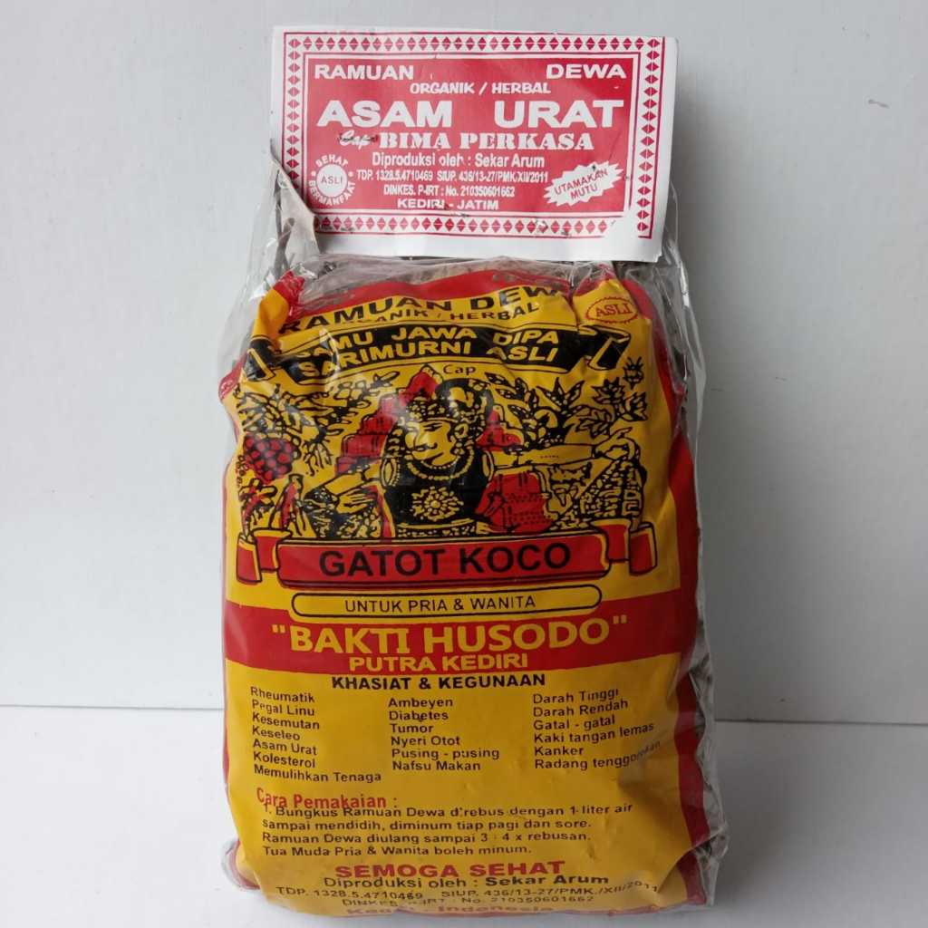Jamu Godog Asam Urat, Jamu Gatot Koco