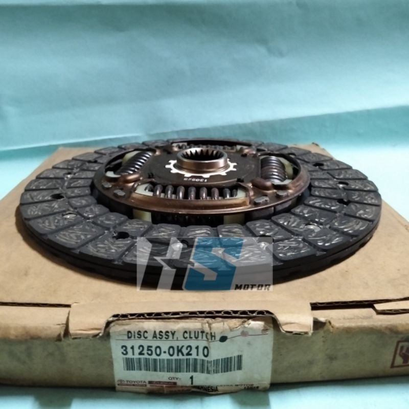 CLUTCH DISC ASSY / KAMPAS PLAT KOPLING KAIN KLOS MOBIL TOYOTA INNOVA HILUX FORTUNER DIESEL 31250-0K2