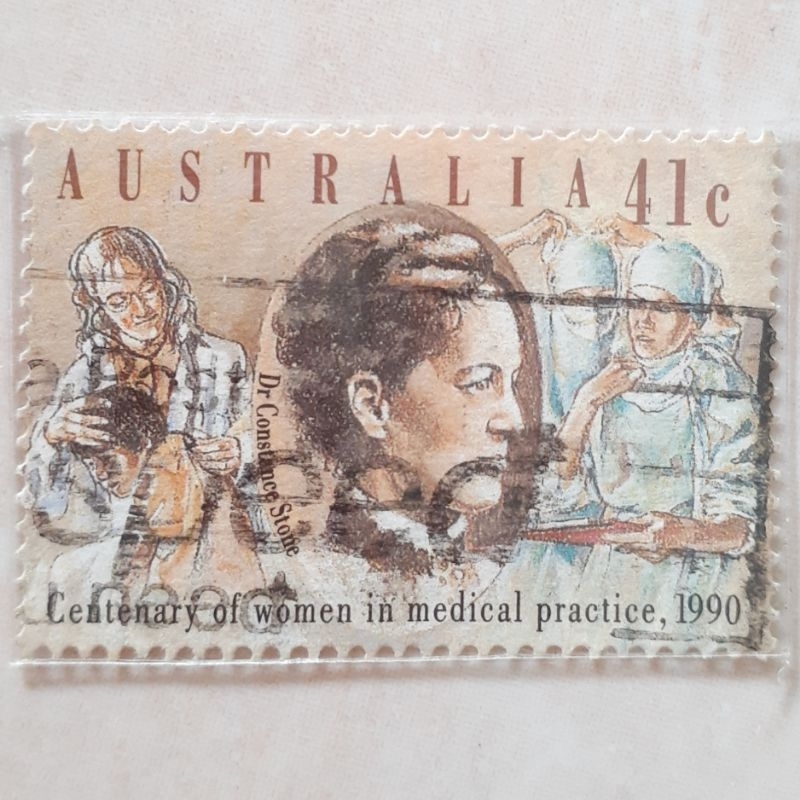 

Perangko Australia Centenary of Women in Medical Practice Tahun 1990