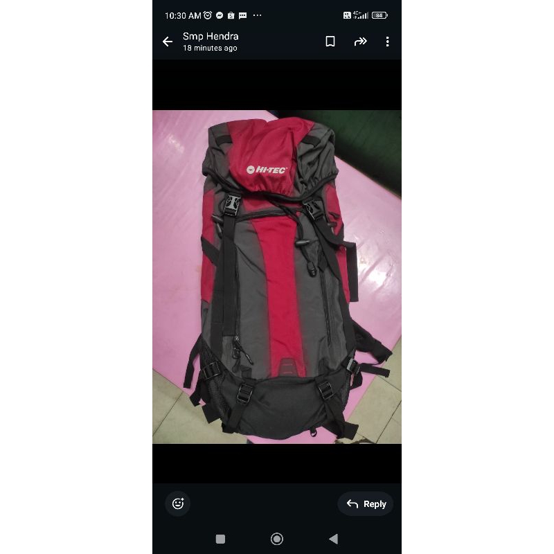 tas camping hi-tec ransel camping tas gunung hi tec hi-tec