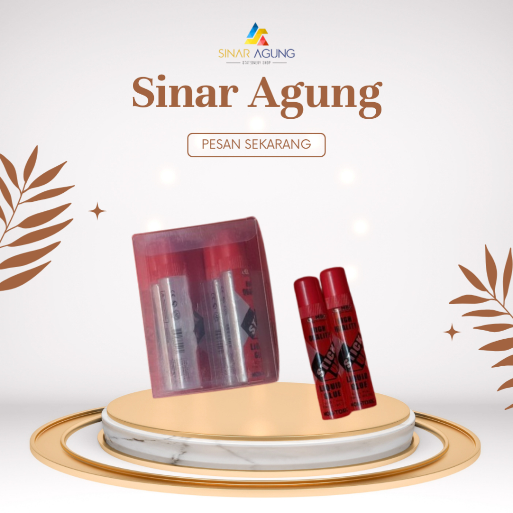 

COMBO LEM CAIR/ LIQUID GLUE/ LEM KERTAS/ LEM 35ML DAN 50ML