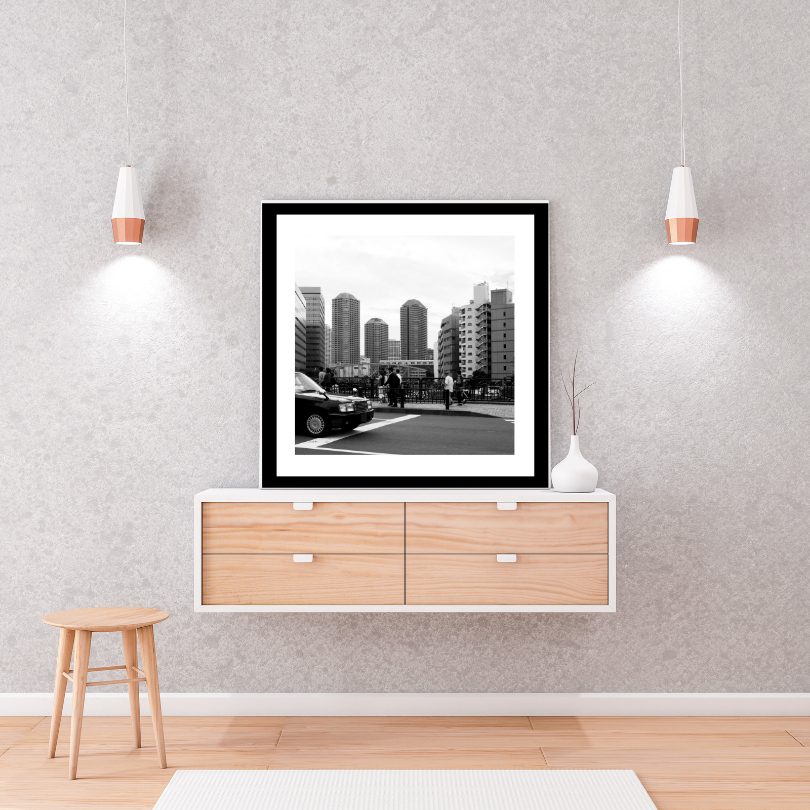 Hiasan Dinding Aesthetic Foto Monochrome Hitam Putih Dekorasi Ruang Tamu