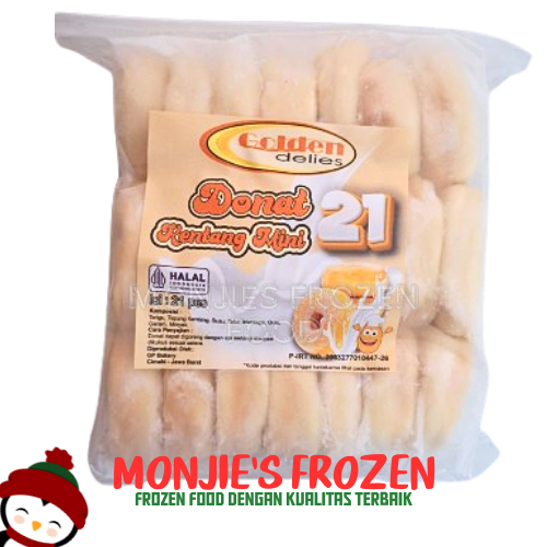 

Golden Delies Donat mini Kentang Isi 21 pcs - Frozen
