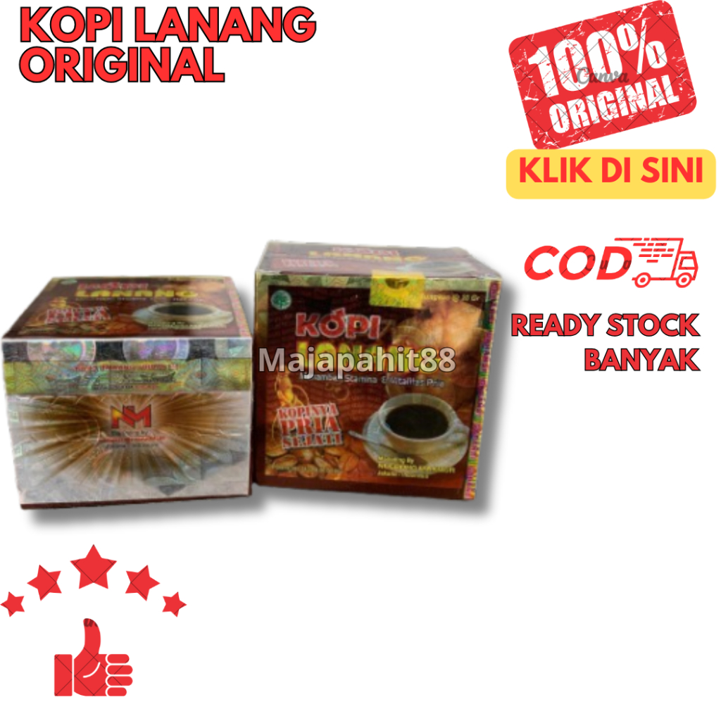 KOPI LANANG ORIGINAL || 10 SASET