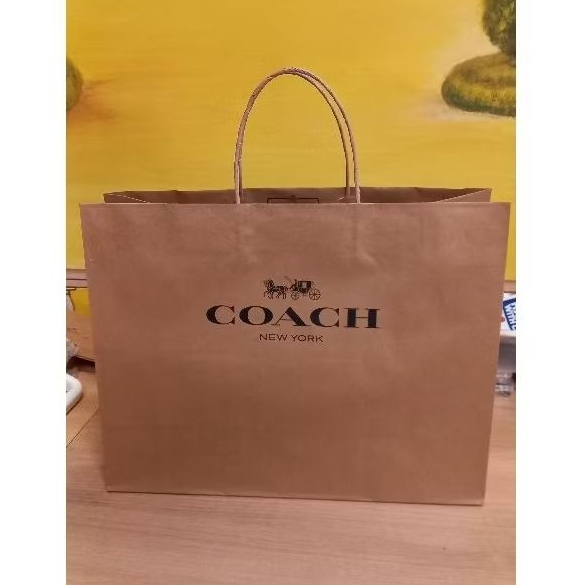 

Paper Bag Coach Size Large ORI NEW READY