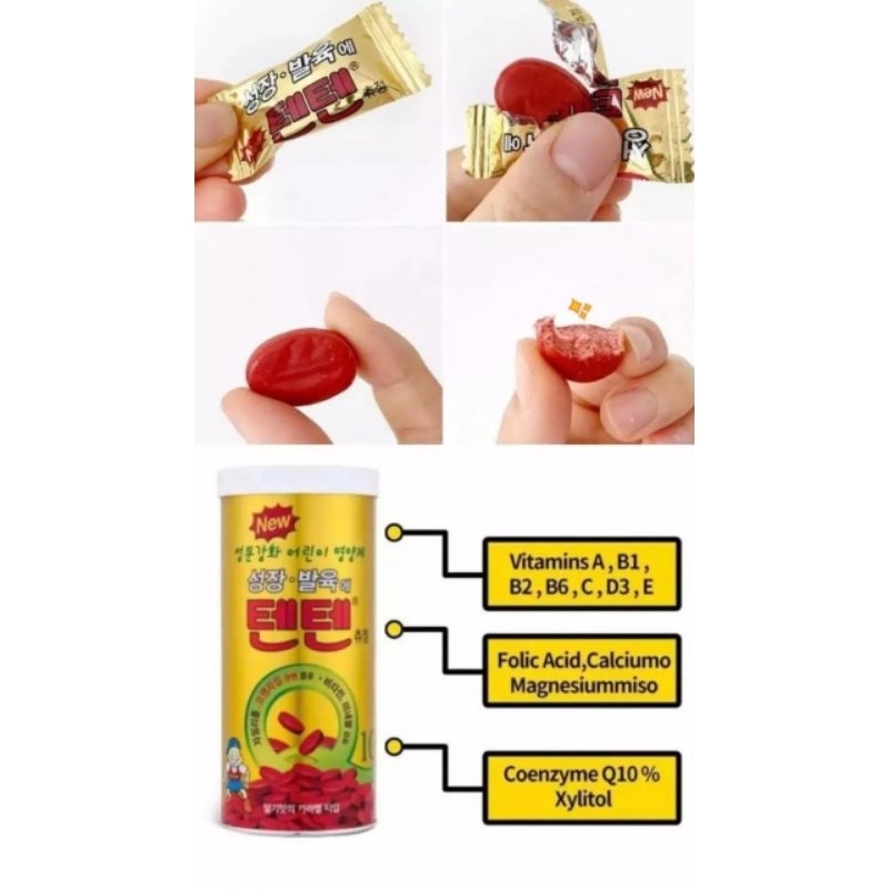 READY STOCK TENTEN MULTI VITAMIN