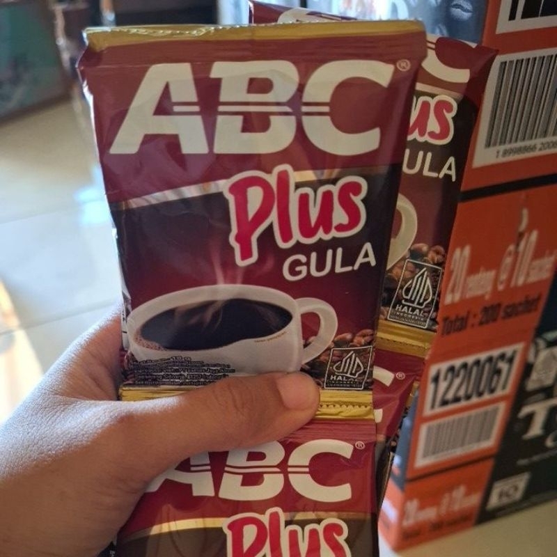 

ABC kopi+gula 1 renceng 10pcs