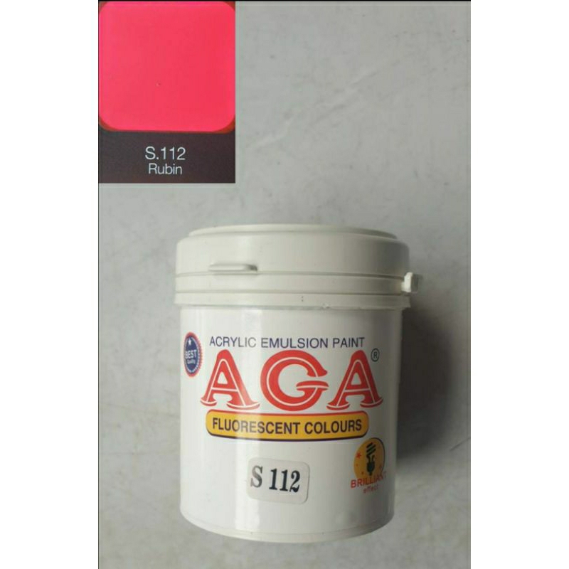 

Cat poster aga warna rubin fluorescent 100cc