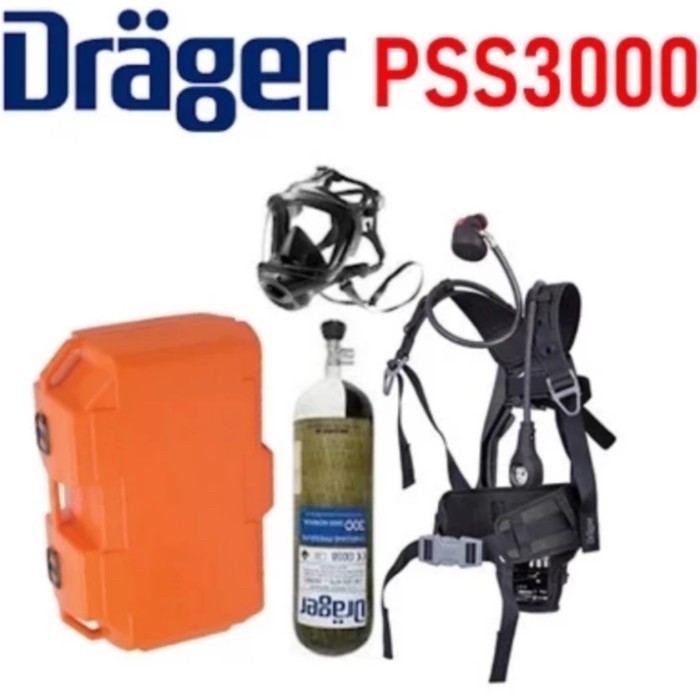 BREATHING APPARATUS DRAGER (SCBA) COMPOSITE CYLINDER 6,8 LITER PSS3000/BREATHING APPARATUS DRAGER PS