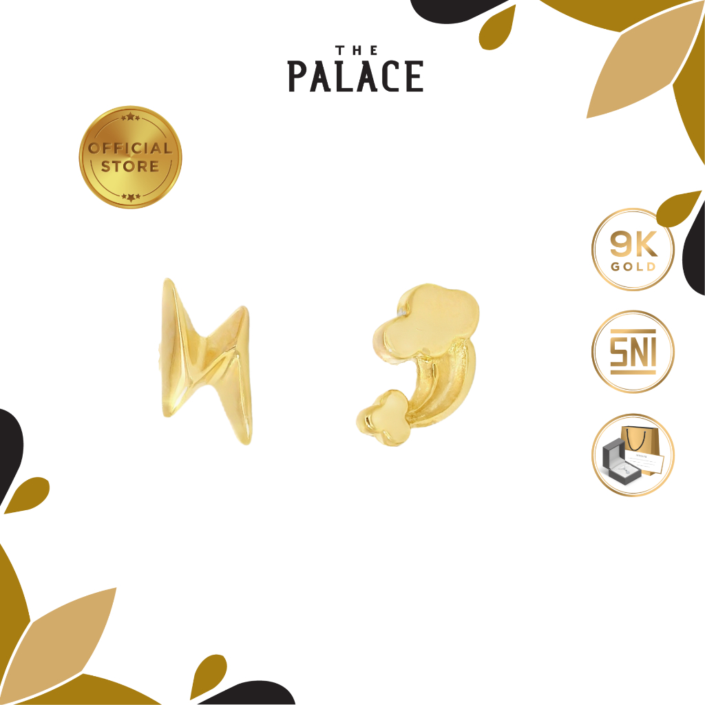 The Palace Basic Earring / Anting Lightning Cloud