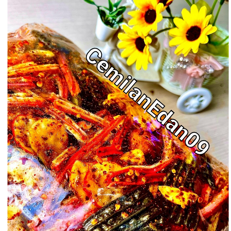 

Seblak Campur Mix Pedas 500gr/Kerupuk Mix Campur Daun Jeruk/Seblak Kering Mix Pedas Original