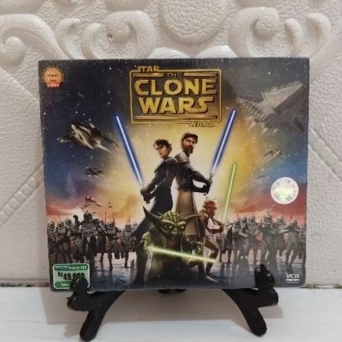 VCD STAR WARS , THE CLONE WARS (Original)