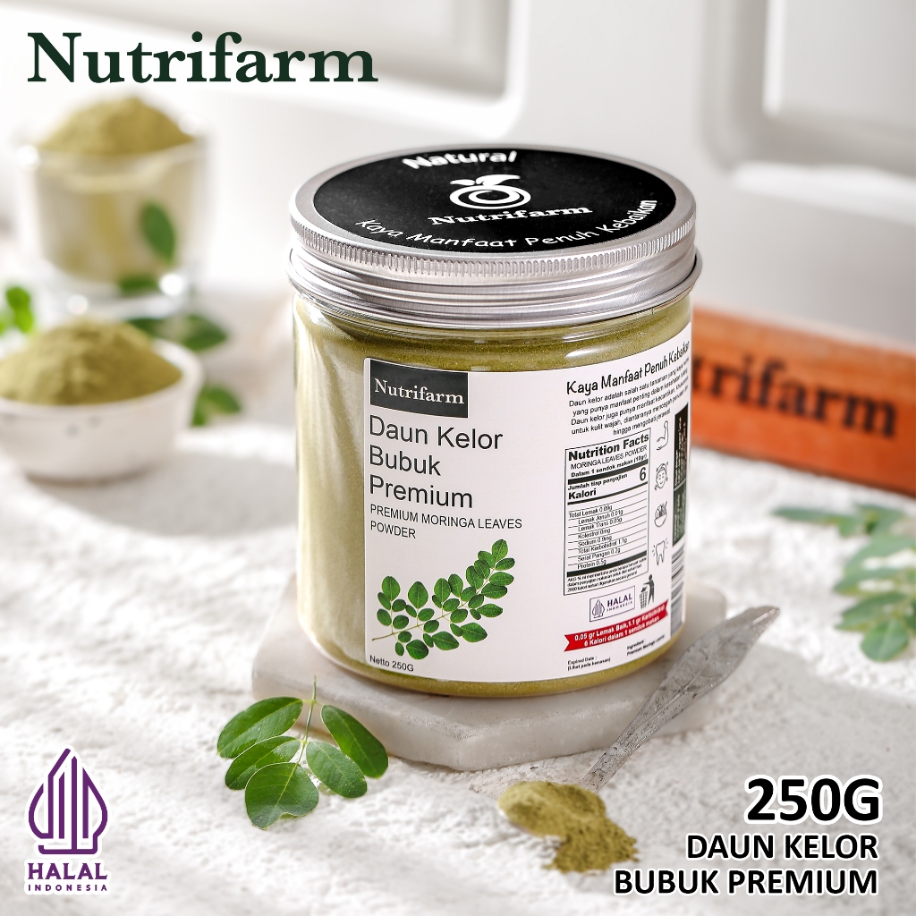 

Nutrifarm Daun Kelor Bubuk 250 gr 320 gr