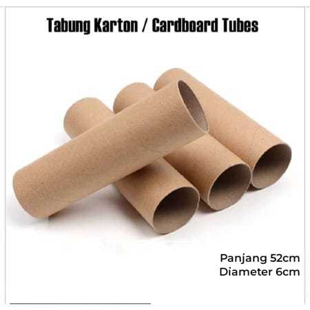 

Tabung Karton 52cm - 6cm Paper Tube Packaging