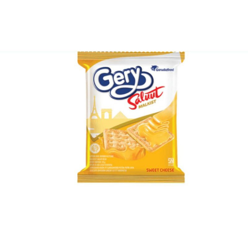 

Gerry Saluut Sweet Cheese [ 18 gr x 10 pcs] / Gerry Saluut