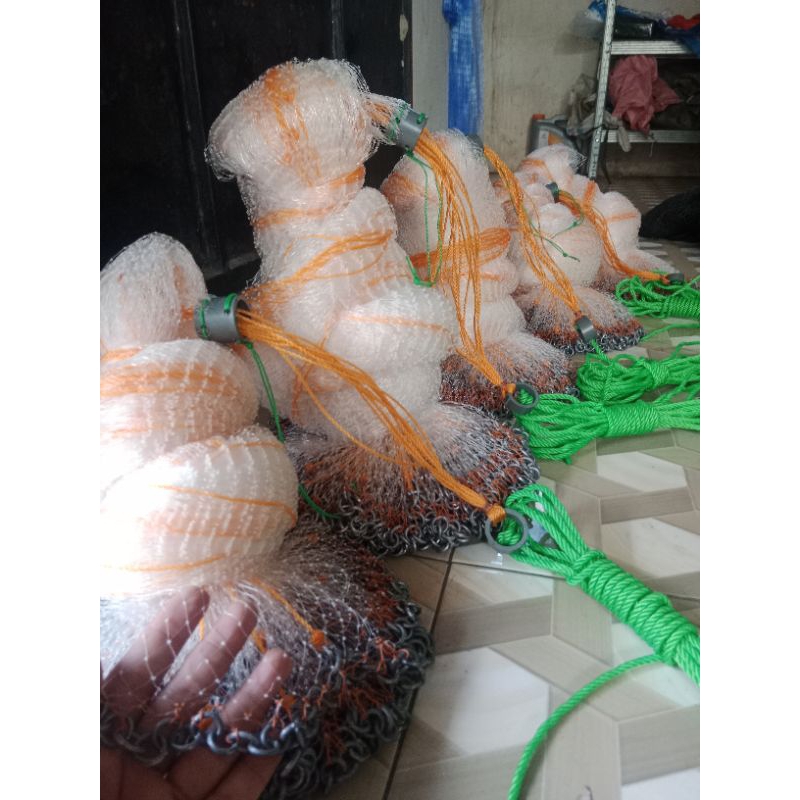 Jala Lempar  jentra Jala kolor 2,7meter