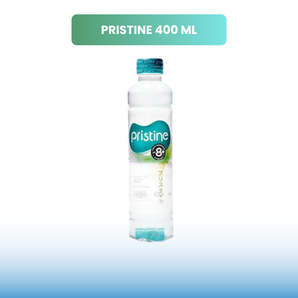 

Jual Pristine Water Ph 8,6+ Botol 400 ml