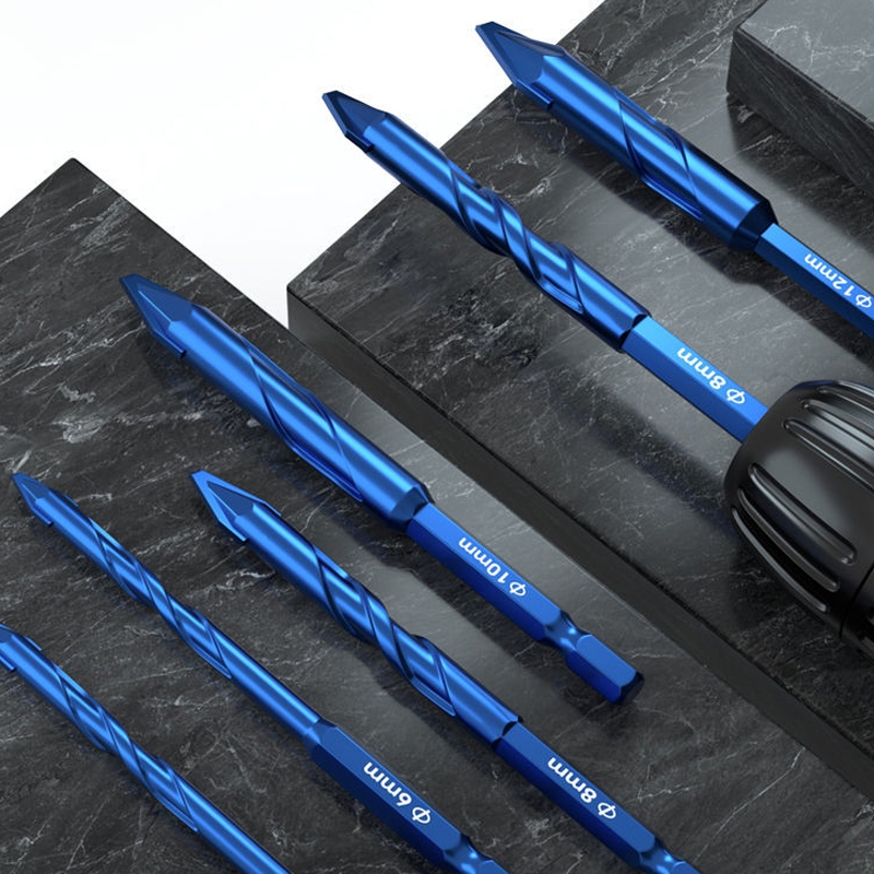 Mata Bor Beton Set Mata Bor Besi ,Kaca,Granit, Keramik/ Mata Bor Tembok Universal Mata Bor Set Utk B