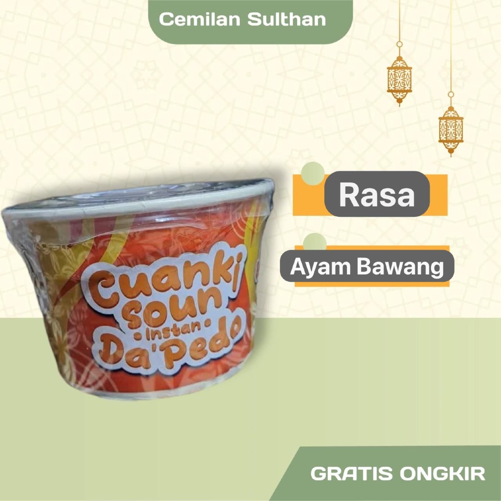 

Cuanki instan/DAPEDO/Cuanki dapedo