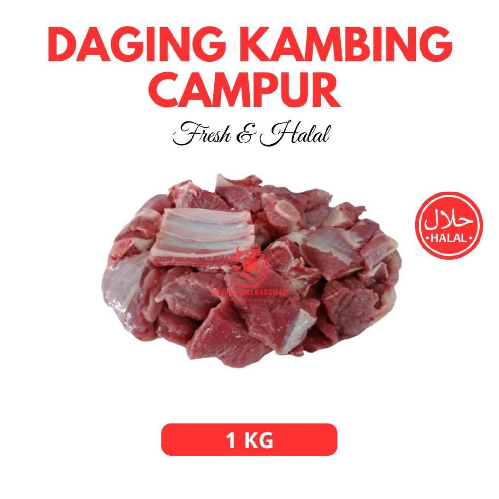 

Daging Kambing Campur Fresh Halal 1kg Tangerang