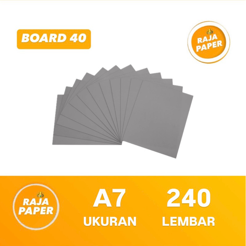 

Kertas Karton Grey Board Ukuran A7 240 Lembar No 40 ( 105 Mm x 74 Mm ) / ( 10.5 Cm x 7.4 Cm ) 240 Lbr 240 Pcs Hard Board, Karton Bot , Karton Abu Bot , Karton Abu Hard Board , Hard Cover